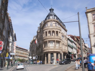Porto downtown street.